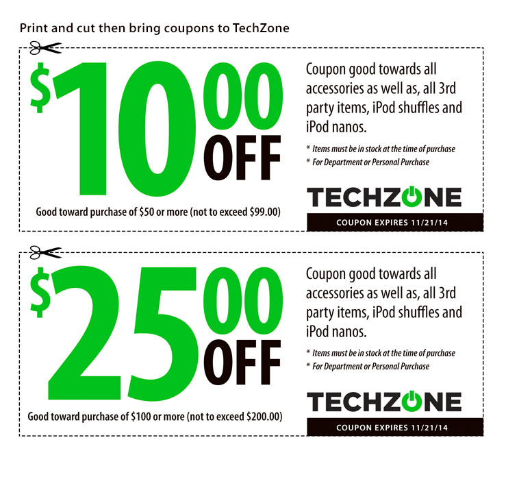 Advertisement for sale in the computer store