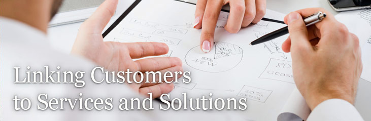 Linking Customers to Services and Solutions